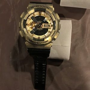 G-Shock Gold & Black Watch